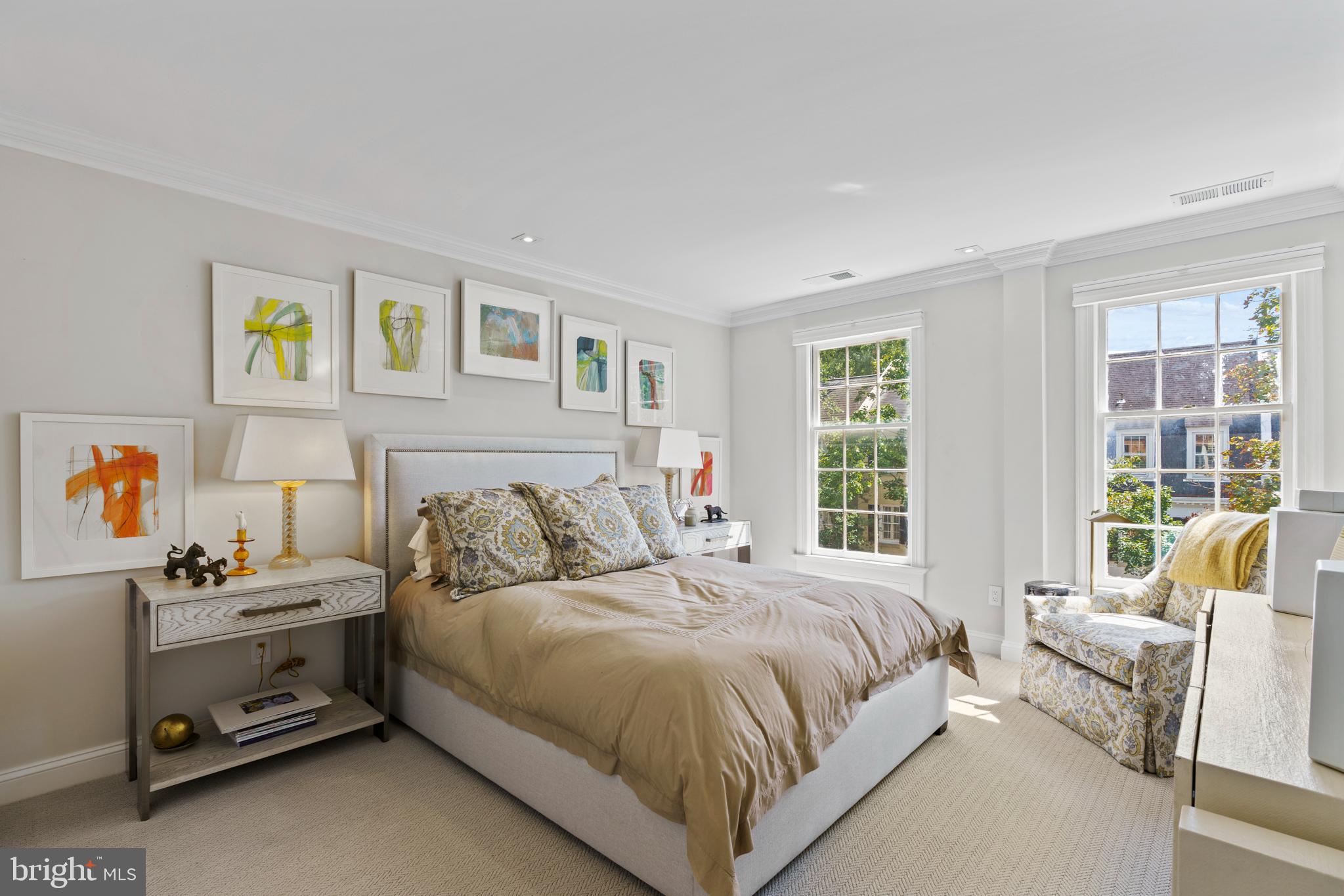 3323 R Street Northwest Washington, DC 20007 - Photo 15 of 54 Bedroom Three - wool carpet