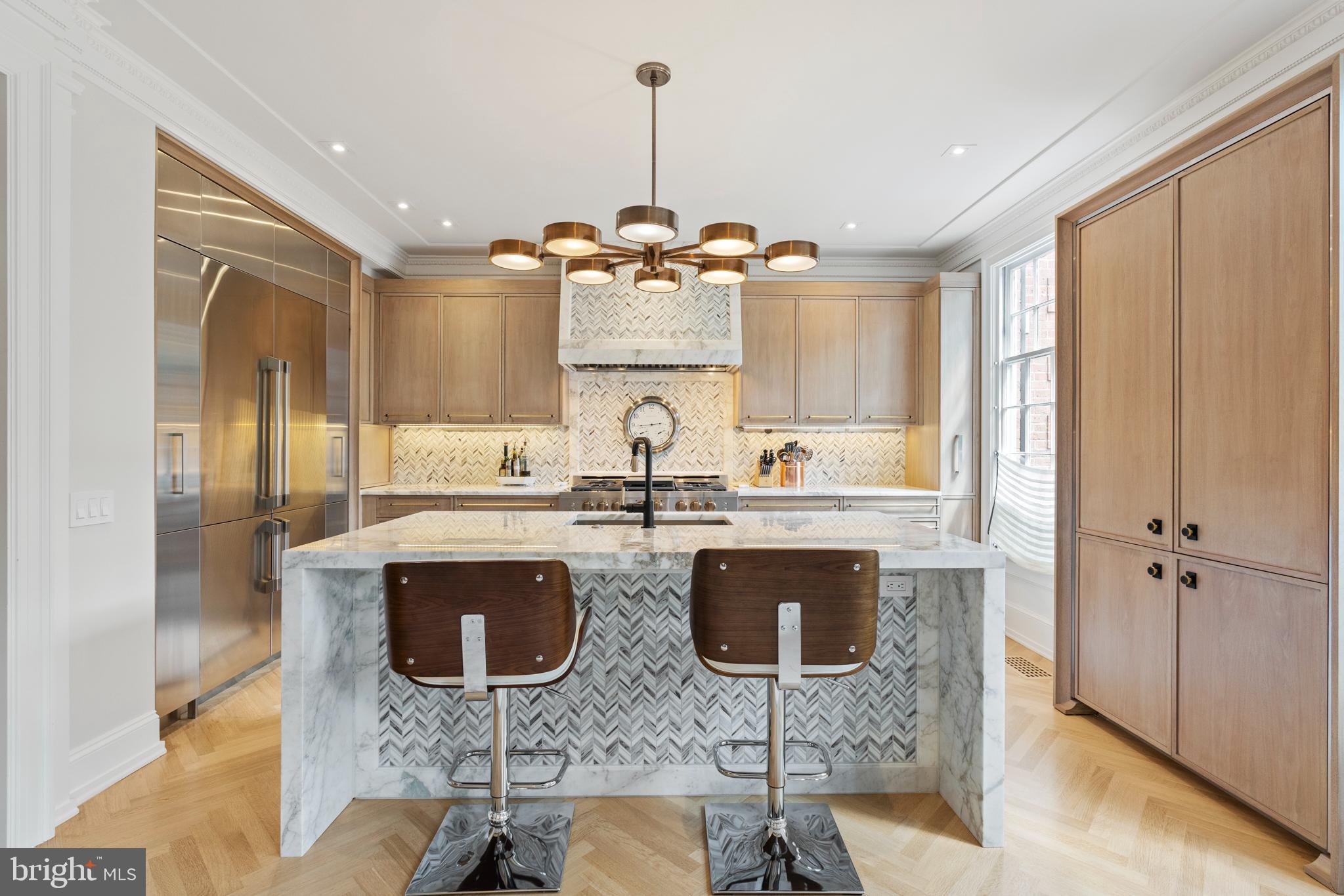 3323 R Street Northwest Washington, DC 20007 - Photo 31 of 54 Kitchen: Dacor® appliances, Zephyr® range hood