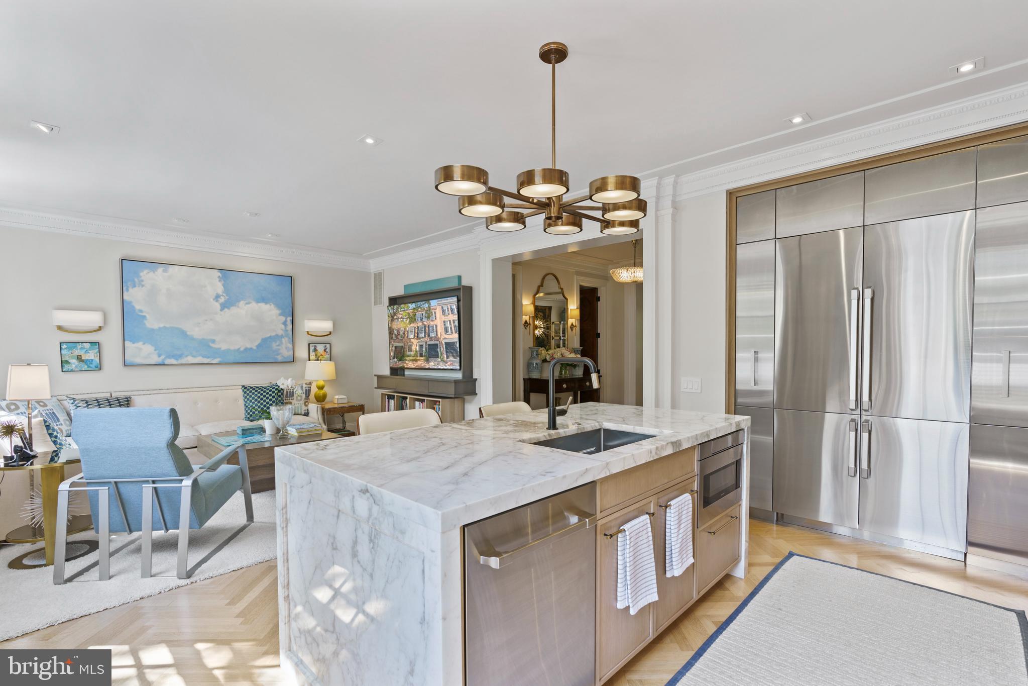 3323 R Street Northwest Washington, DC 20007 - Photo 33 of 54 Three pull-out pantry units for great storage