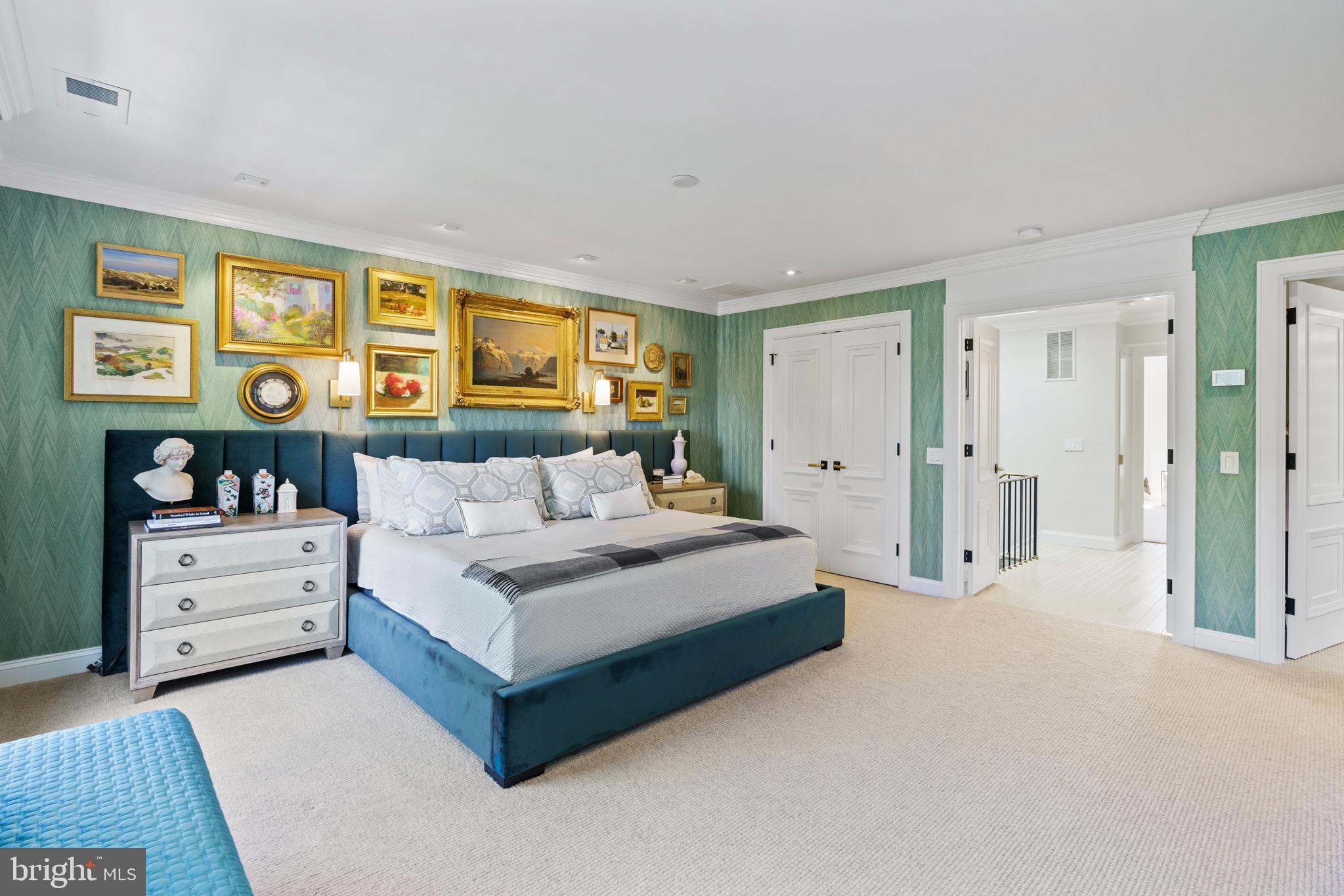 3323 R Street Northwest Washington, DC 20007 - Photo 38 of 54 Stunning Primary Bedroom