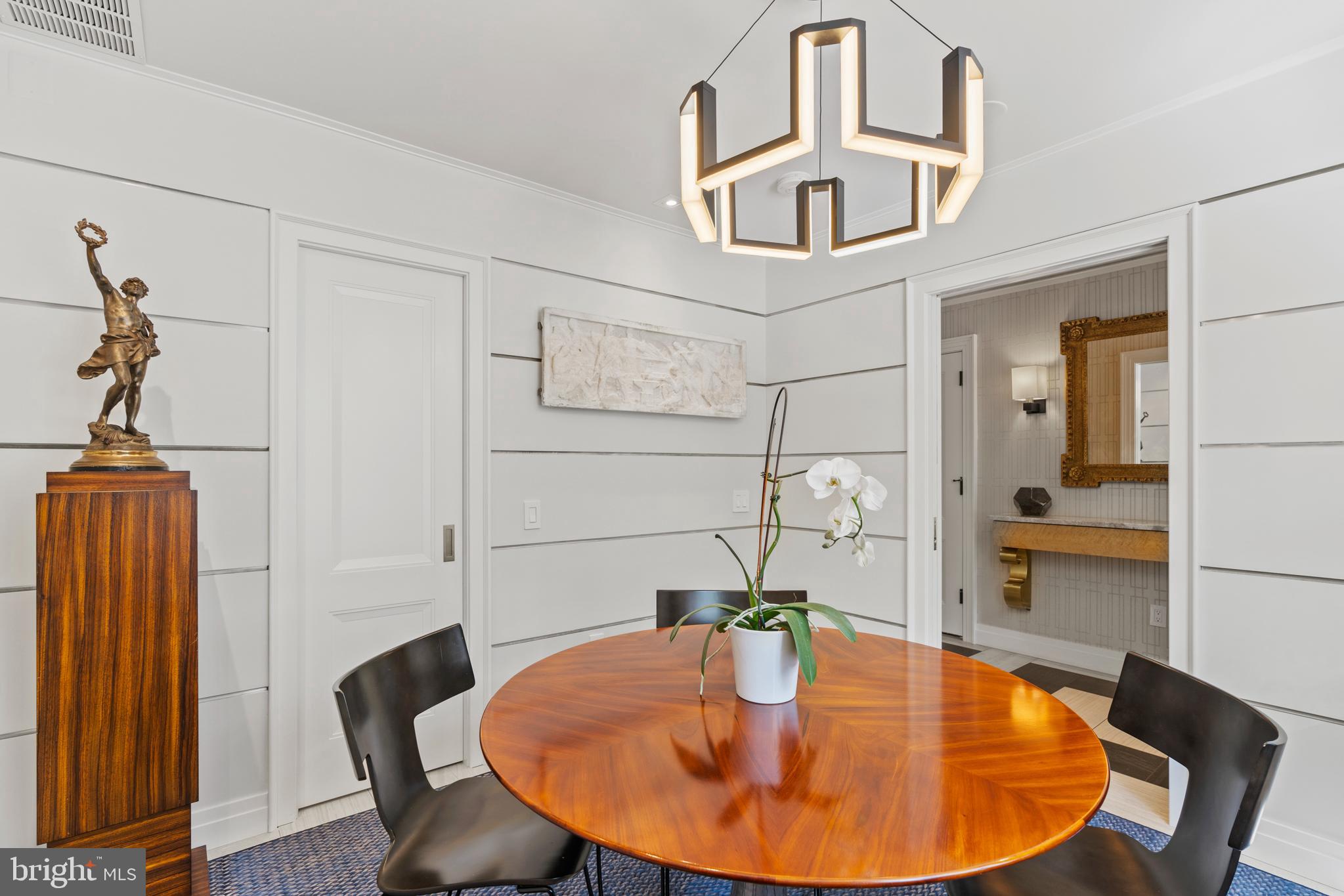 3323 R Street Northwest Washington, DC 20007 - Photo 46 of 54 Study/Bedroom Four - Modern Forms® lighting