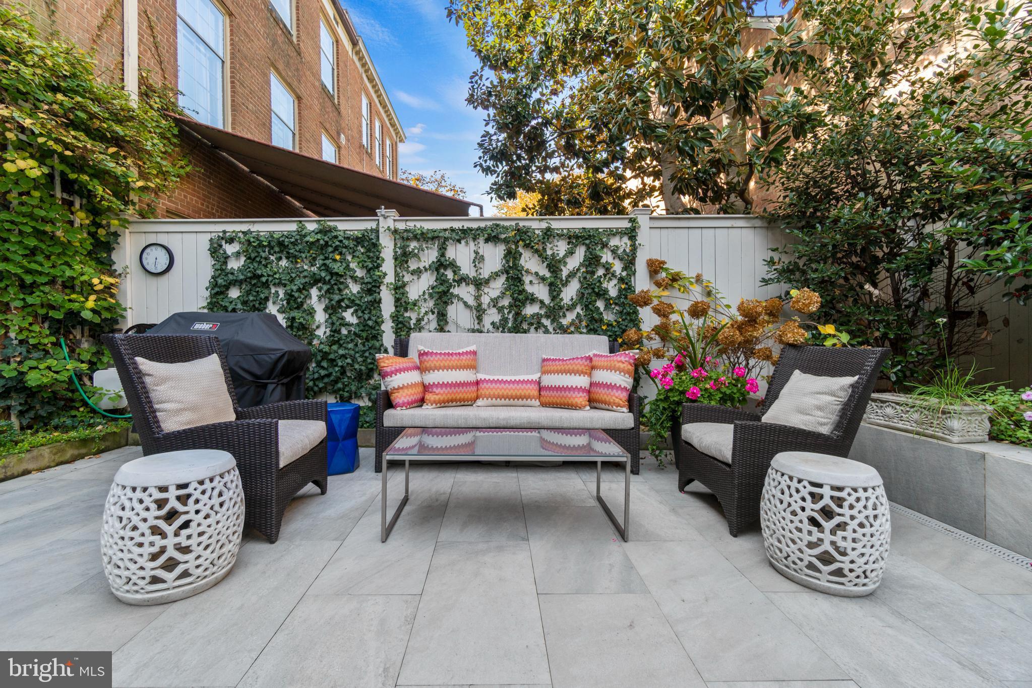 3323 R Street Northwest Washington, DC 20007 - Photo 52 of 54 Outdoor Italian porcelain tile from Frontier 20®.