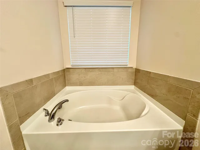 a bathroom with a window