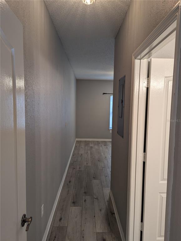 903 Normandy Trace Road Tampa, FL 33602 - Photo 7 of 14 a view of a hallway with wooden floor