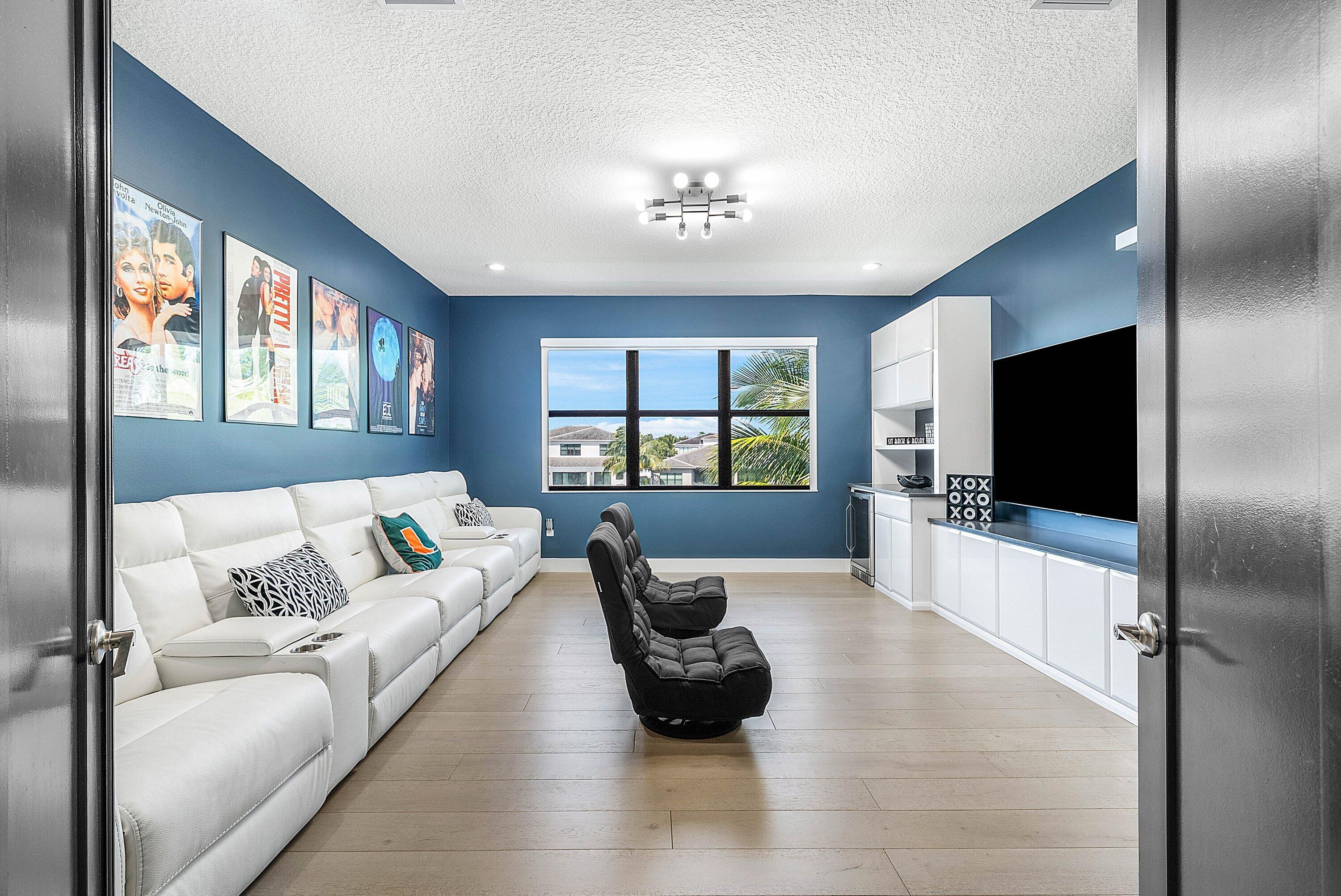 8805 New River Falls Road Boca Raton, FL 33496 - Photo 37 of 79 Theater room