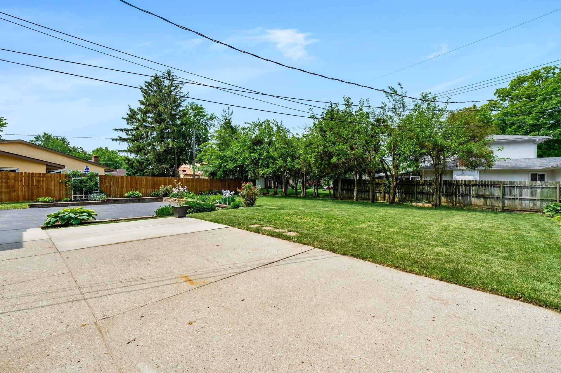 1767 Kenwick Road Columbus, OH 43209 - Photo 29 of 36 Extended concrete patio in the big backyard