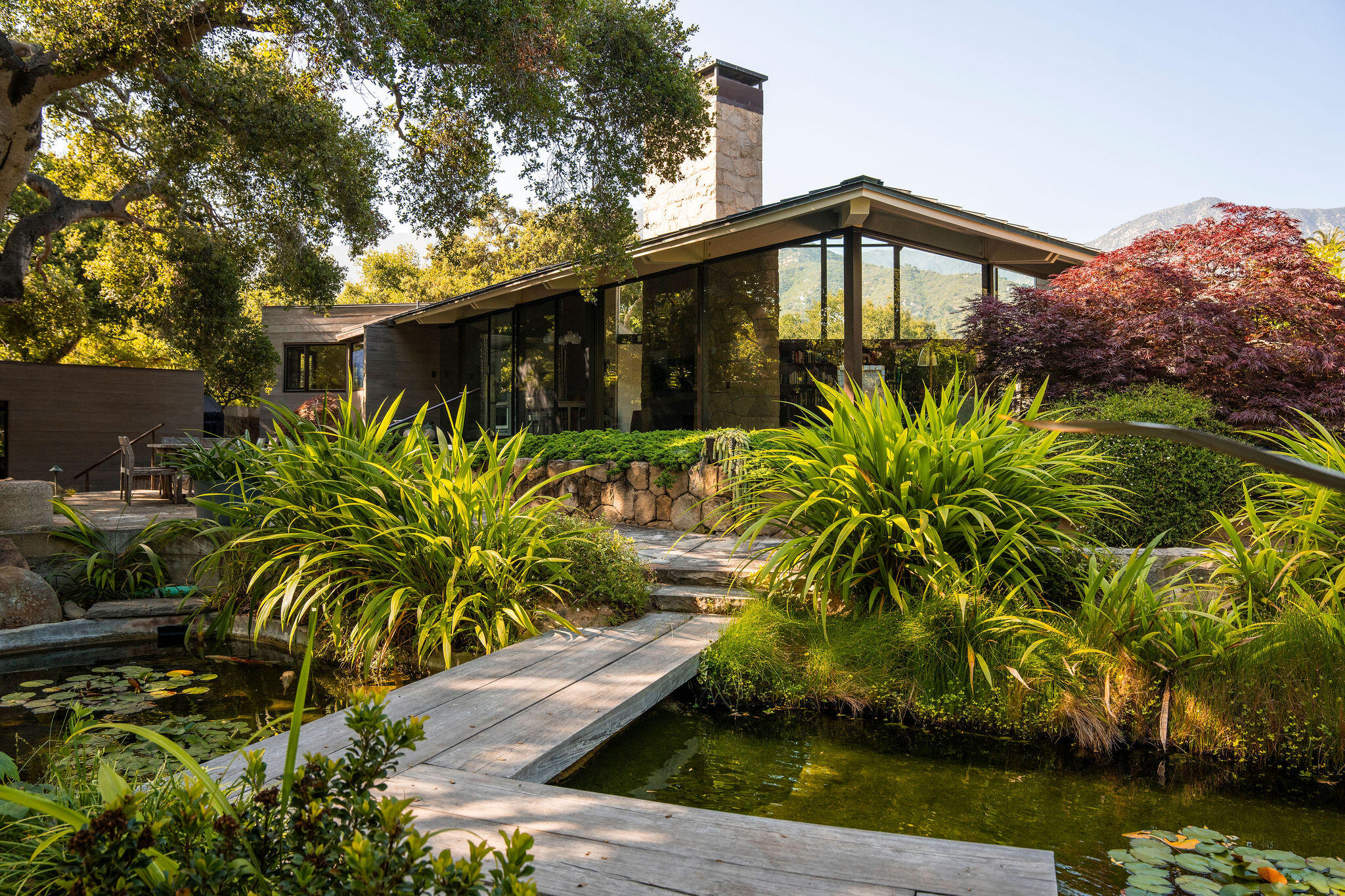 650 San Ysidro Road Montecito, CA 93108 - Photo 54 of 54 a front view of a house with garden