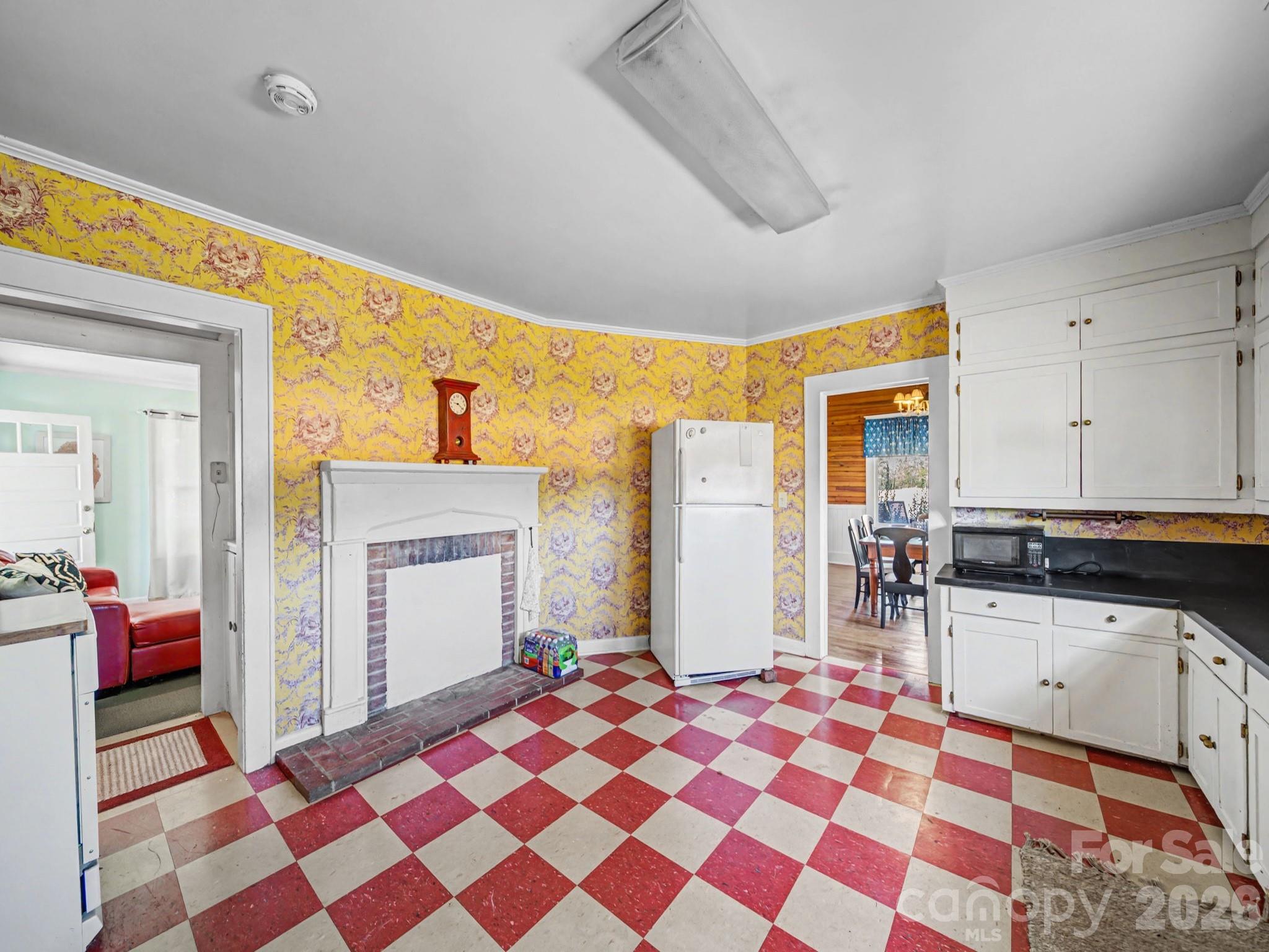 1347 Newsom Road Denton, NC 27239 - Photo 22 of 47 a bedroom with a bed and a sink