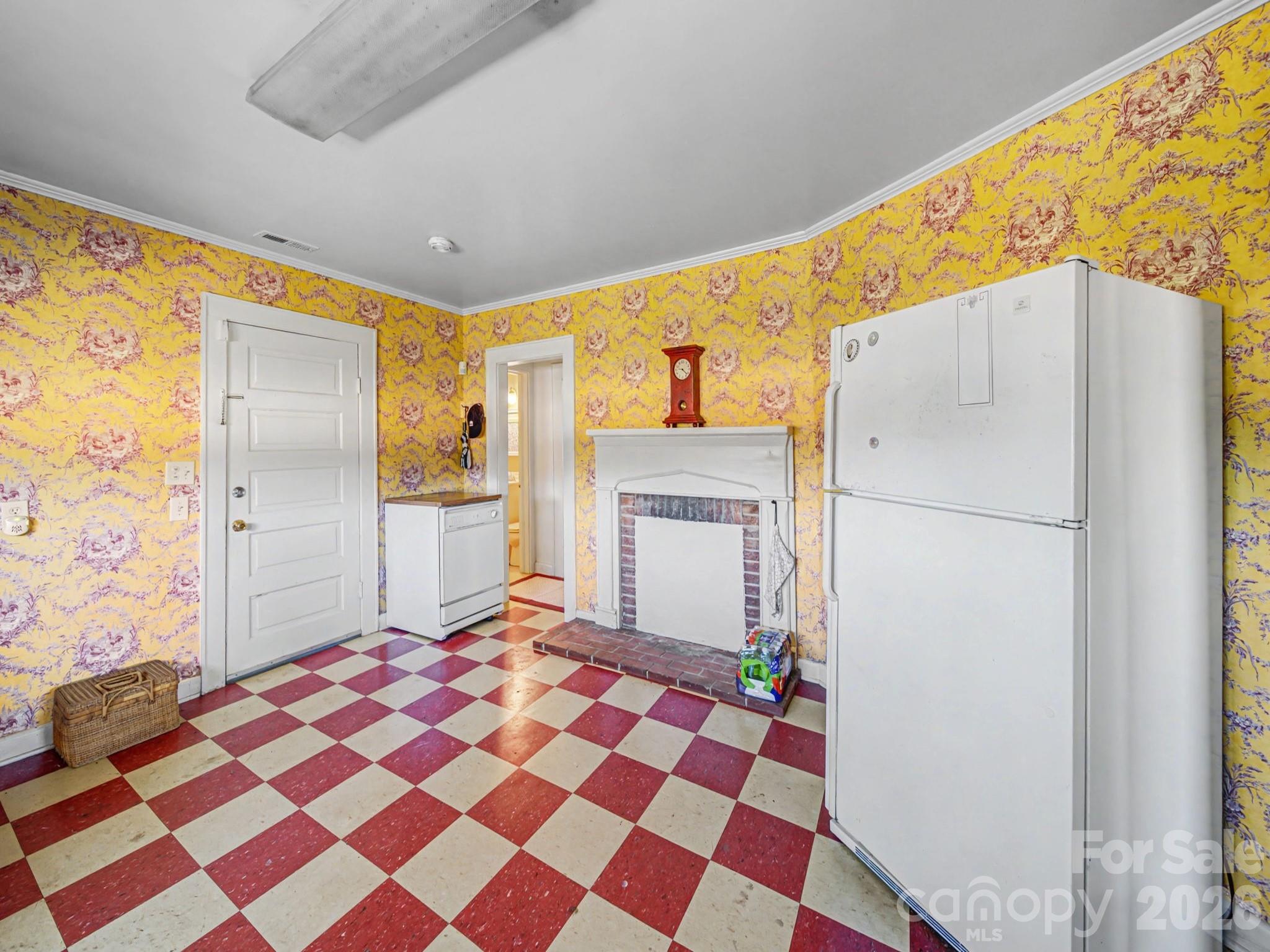 1347 Newsom Road Denton, NC 27239 - Photo 24 of 47 a bedroom with a bed and a mirror