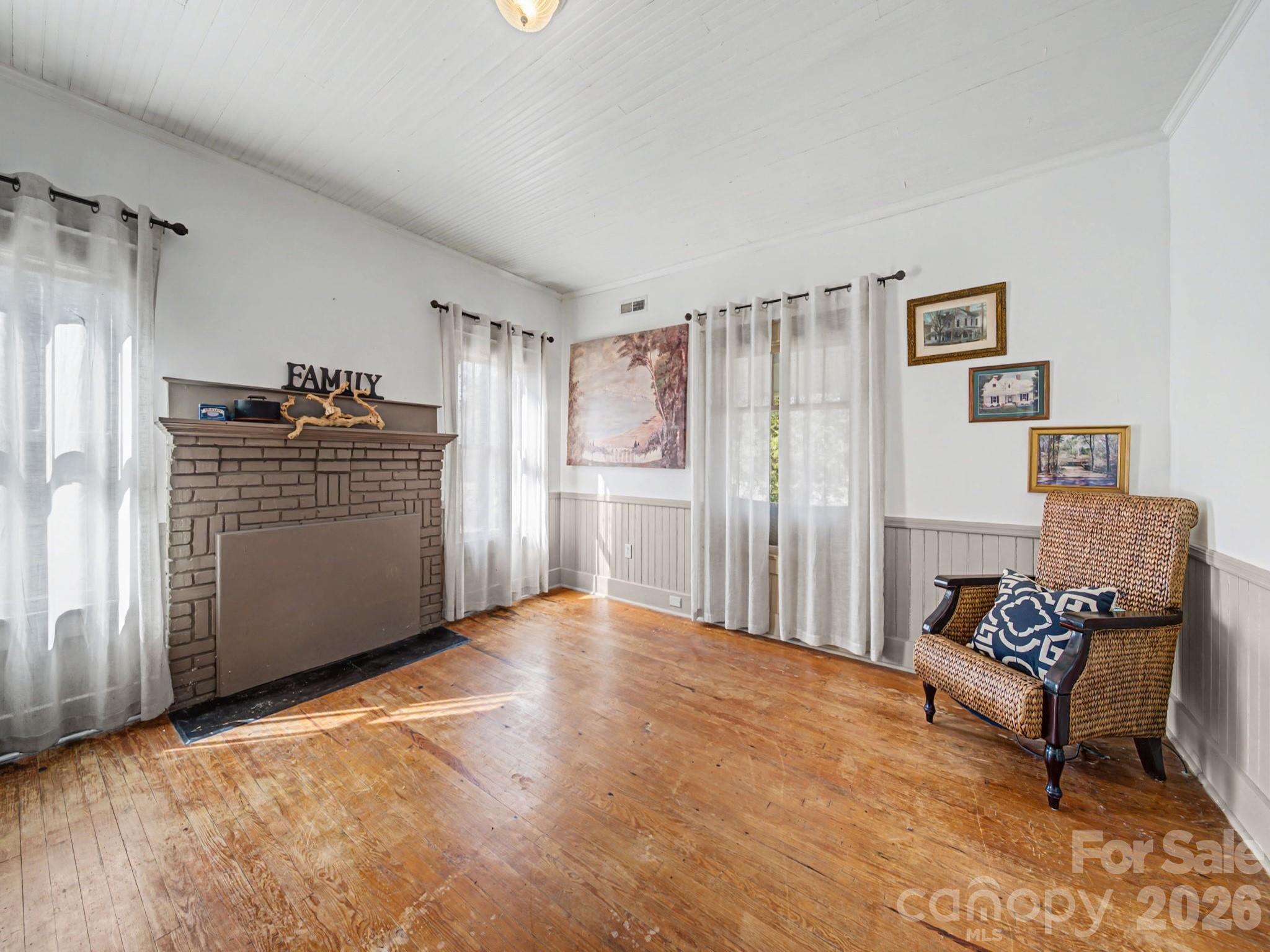 1347 Newsom Road Denton, NC 27239 - Photo 28 of 47 a view of kitchen with furniture and a refrigerator