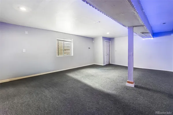 a view of empty room