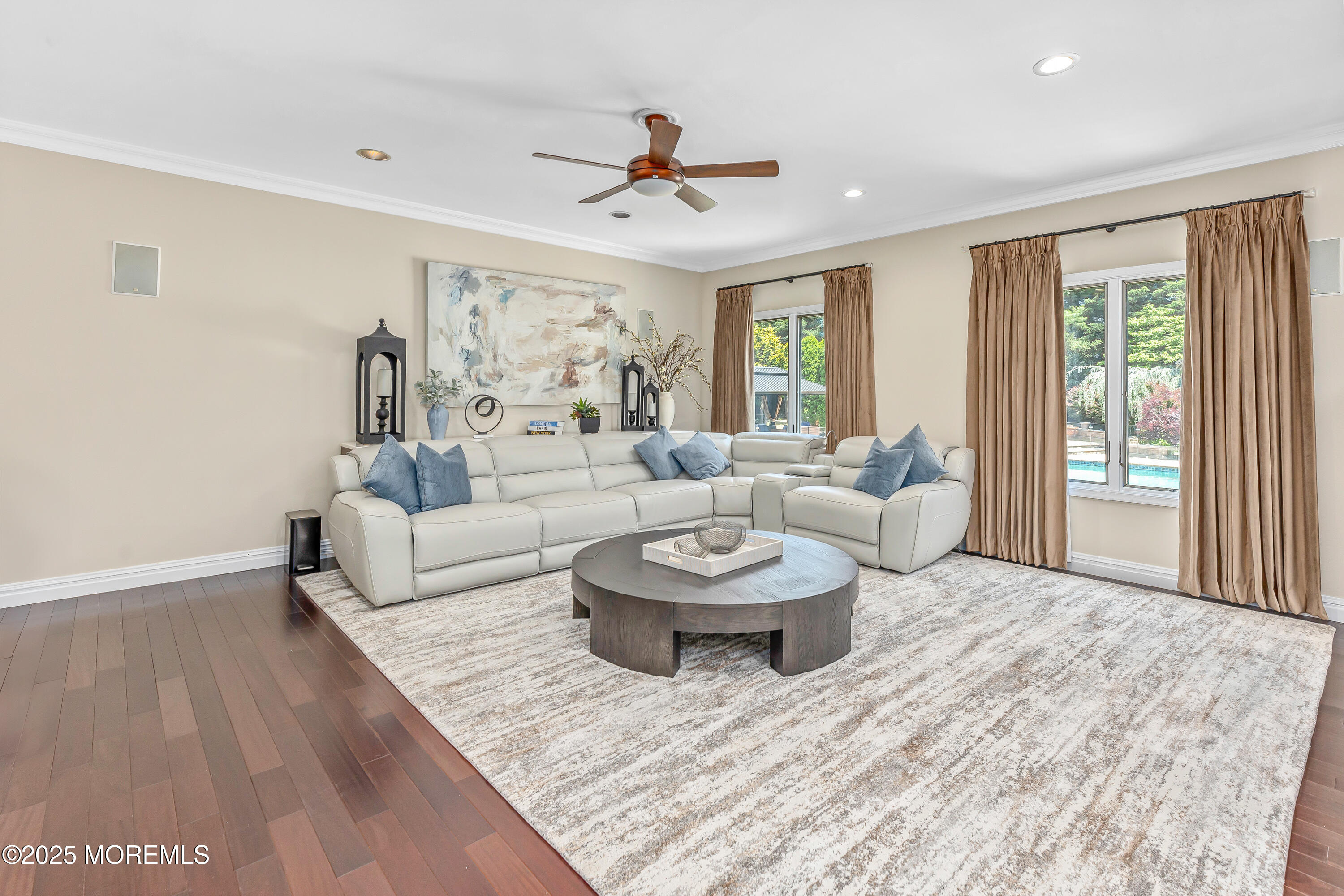 806 Turquoise Trail Morganville, NJ 07751 - Photo 10 of 62 a living room with furniture and a large window