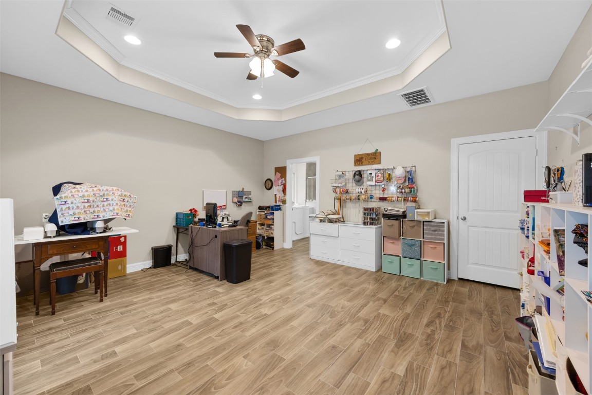 42 Trail Lake Trinity, TX 75862 - Photo 15 of 50 a living room with furniture and a wooden floor