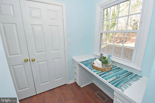 a view of room with window