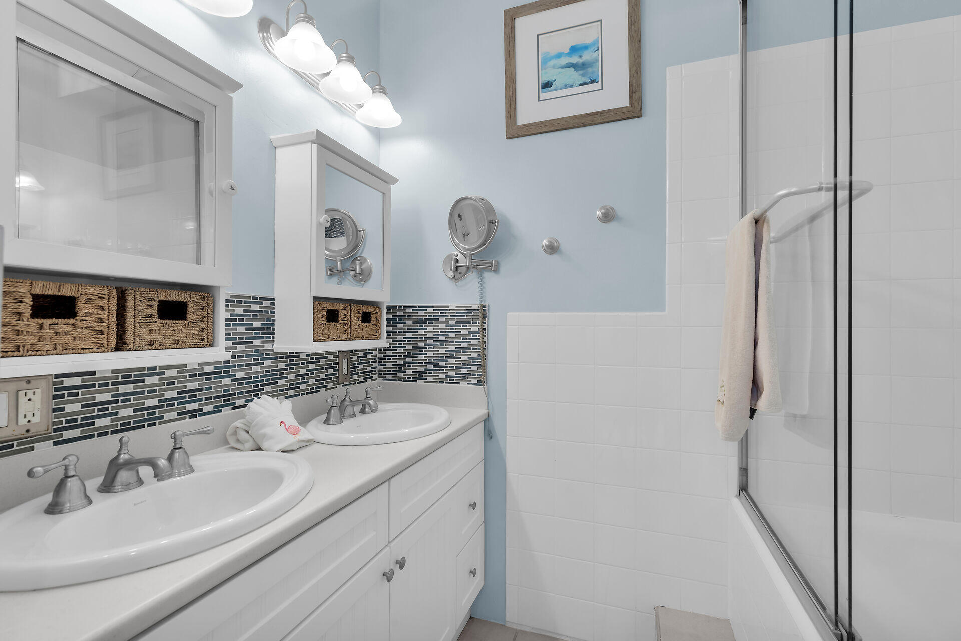 1109 Stump Lane Key West, FL 33040 - Photo 22 of 46 a bathroom with a sink and a mirror