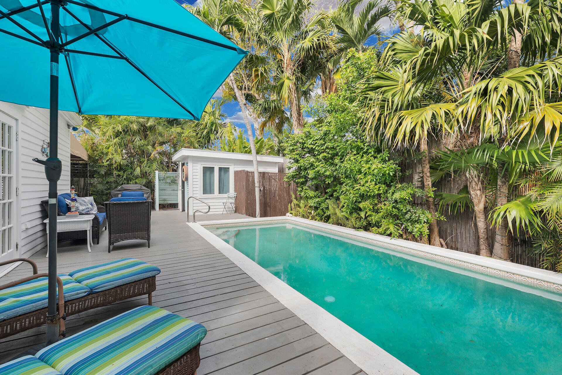 1109 Stump Lane Key West, FL 33040 - Photo 28 of 46 swimming pool view with a seating space