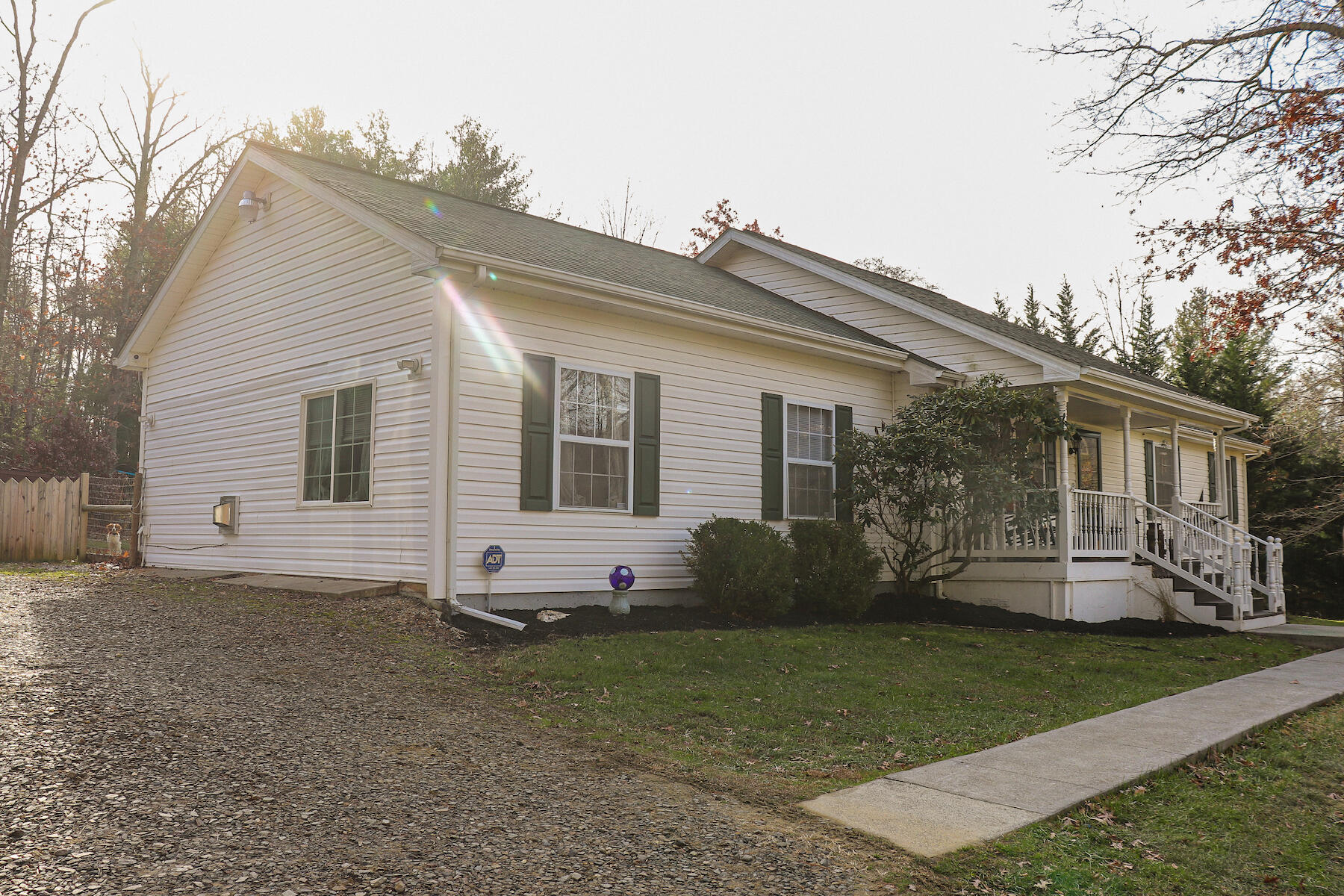 1008 Dusty Rock Road Northwest Riner, VA 24149 - Photo 1 of 28 a view of a house with a backyard