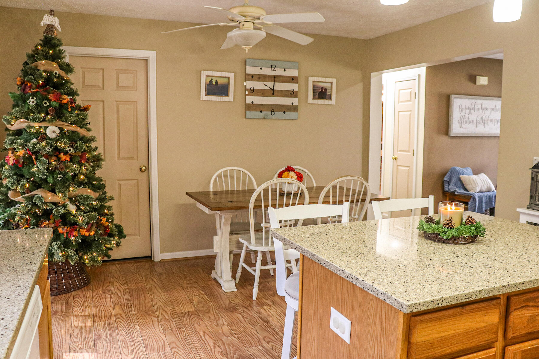 1008 Dusty Rock Road Northwest Riner, VA 24149 - Photo 15 of 28 a kitchen with a table and chairs