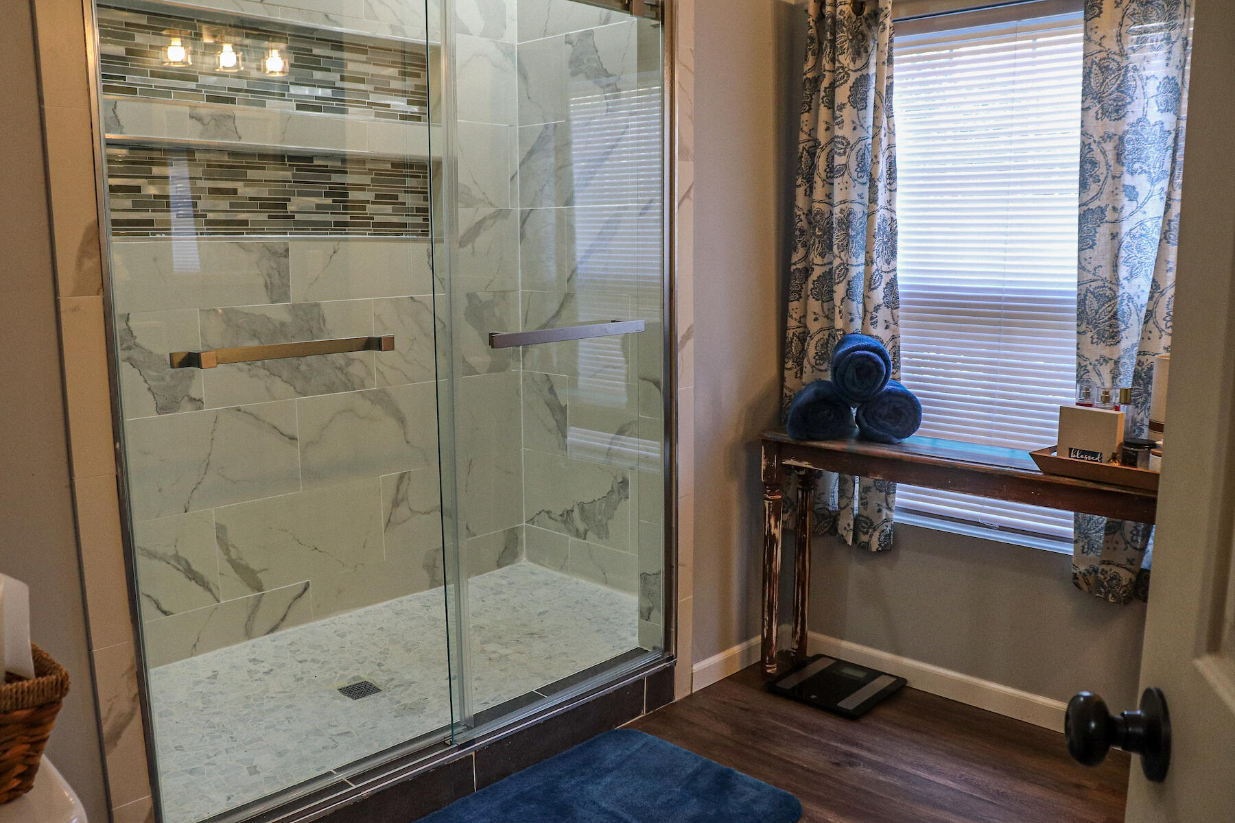 1008 Dusty Rock Road Northwest Riner, VA 24149 - Photo 19 of 28 a bathroom with a shower