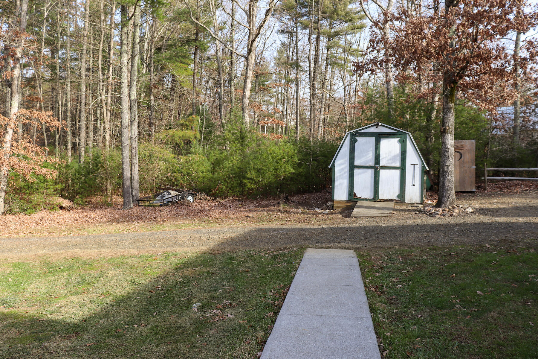 1008 Dusty Rock Road Northwest Riner, VA 24149 - Photo 8 of 28 a view of a pathway with a yard