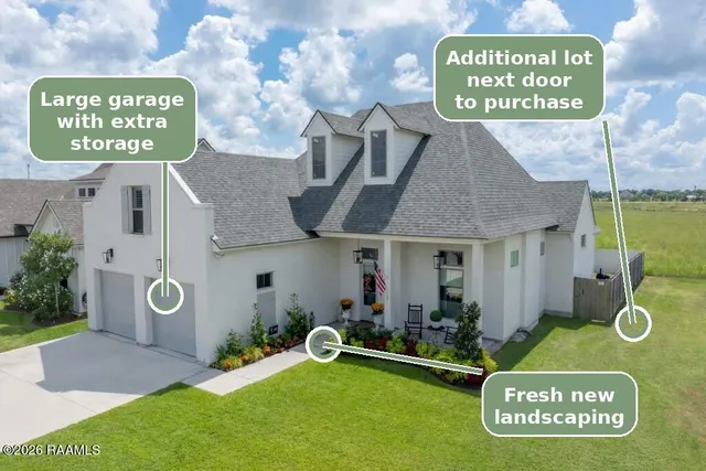 $520,000 | 108 Big Lake Run, Youngsville, LA 70592