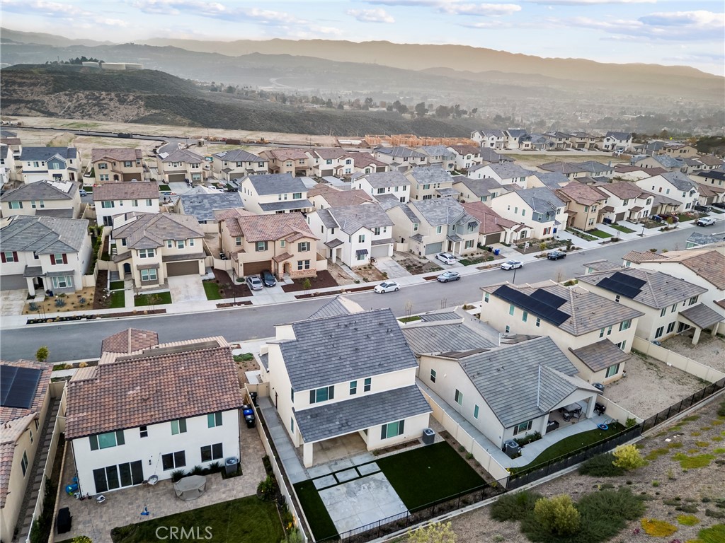 18121 Outlook Way Saugus, CA 91350 - Photo 58 of 59 an aerial view of residential houses with outdoor space