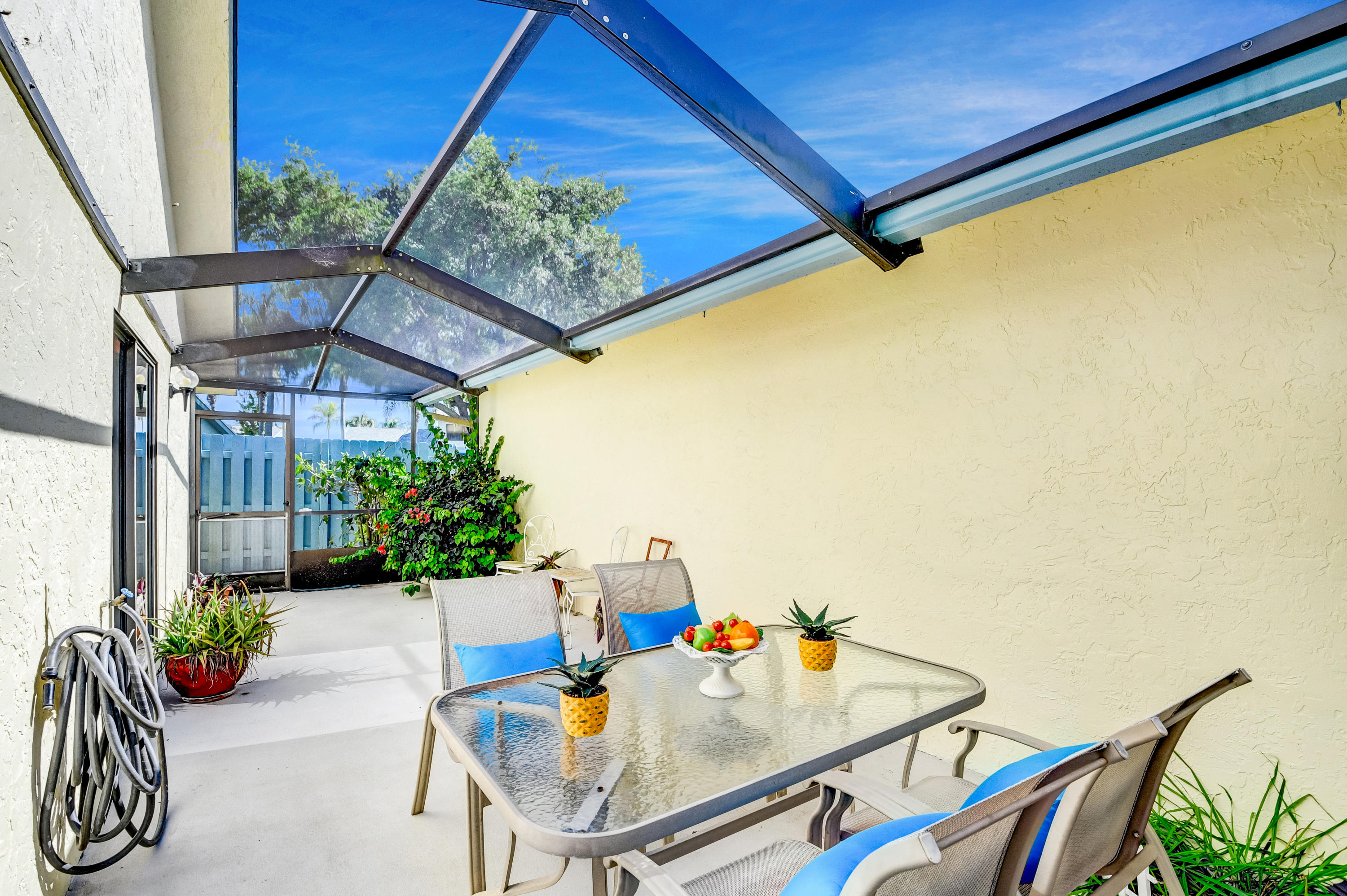 9150 Southwest 20th Street, Unit A Boca Raton, FL 33428 - Photo 29 of 47 Screened in Patio
