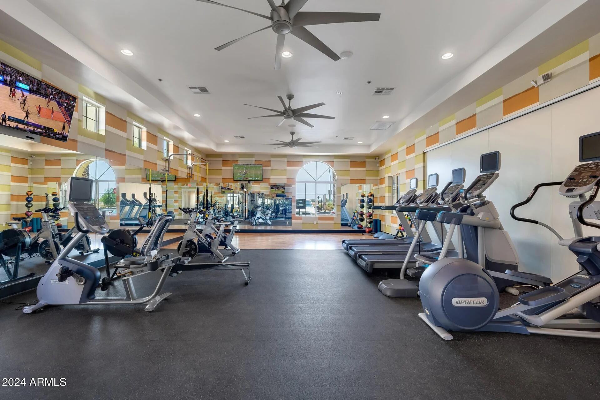 1350 South Ellsworth Road, Unit 2 Mesa, AZ 85209 - Photo 30 of 44 a view of a room with gym equipment