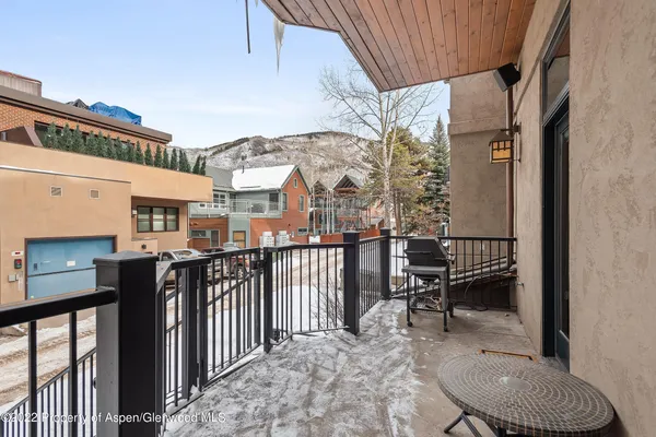 a front view of a building with street view