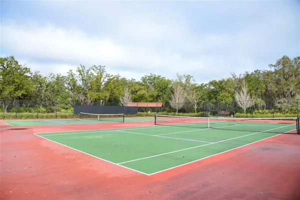 a view of a tennis court