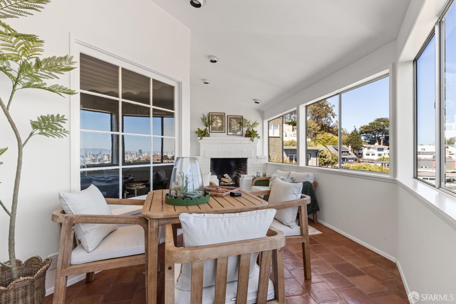 101 Graystone Terrace San Francisco, CA 94114 - Photo 16 of 72 a dining room with furniture and window