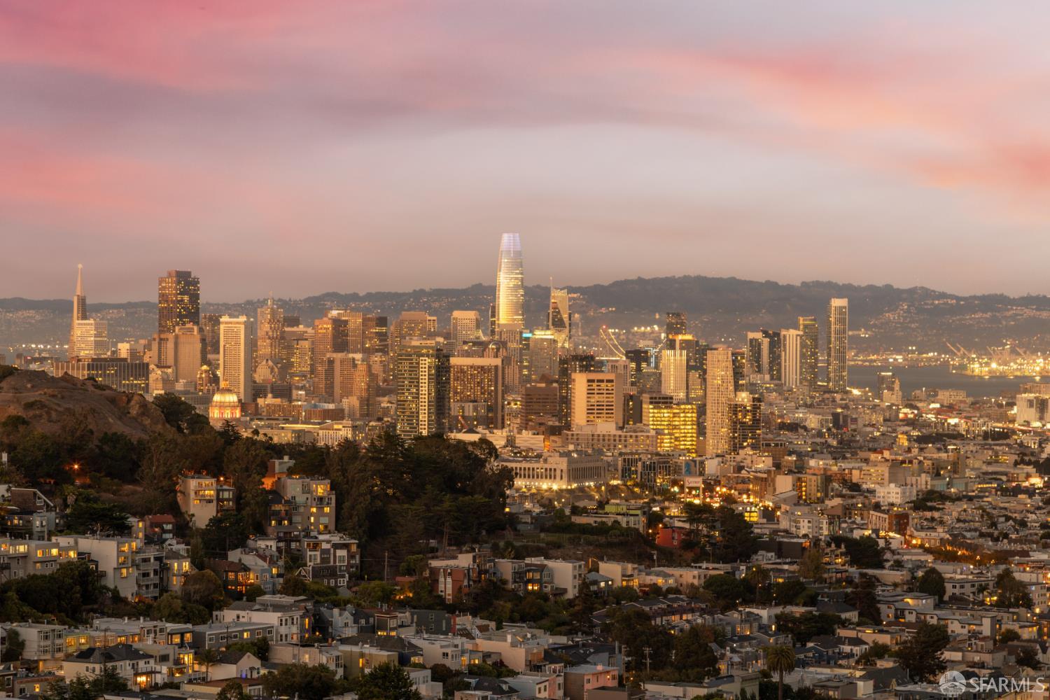 101 Graystone Terrace San Francisco, CA 94114 - Photo 69 of 72 a view of a city with tall buildings