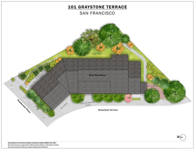 $3,895,000 | 101 Graystone Terrace, San Francisco, CA 94114