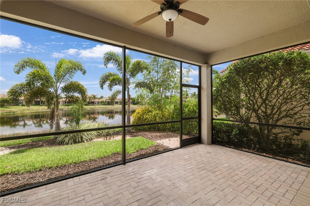 11643 Meadowrun Circle Fort Myers, FL 33913 - Photo 23 of 39 a view of a garden from a windows