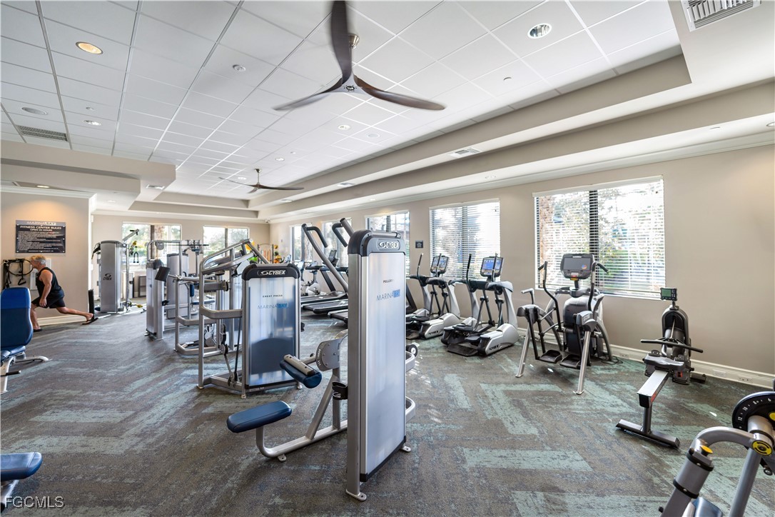 11643 Meadowrun Circle Fort Myers, FL 33913 - Photo 37 of 39 a view of a room with gym equipment