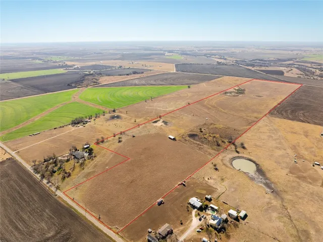 an aerial view of a ocean beach