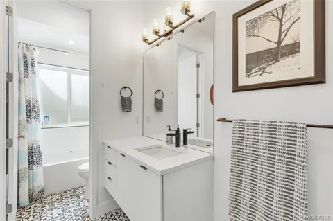 a view of city and mountain