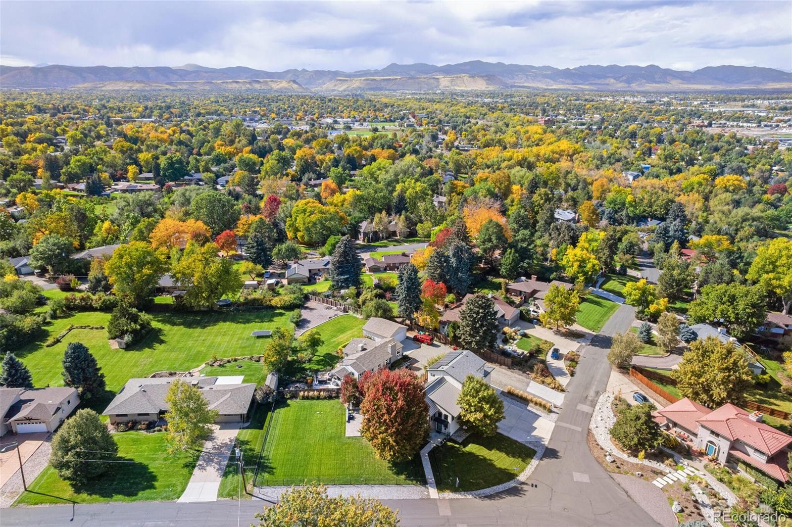 4077 Everett Street Wheat Ridge, CO 80033 - Photo 48 of 50 a view of city and mountain
