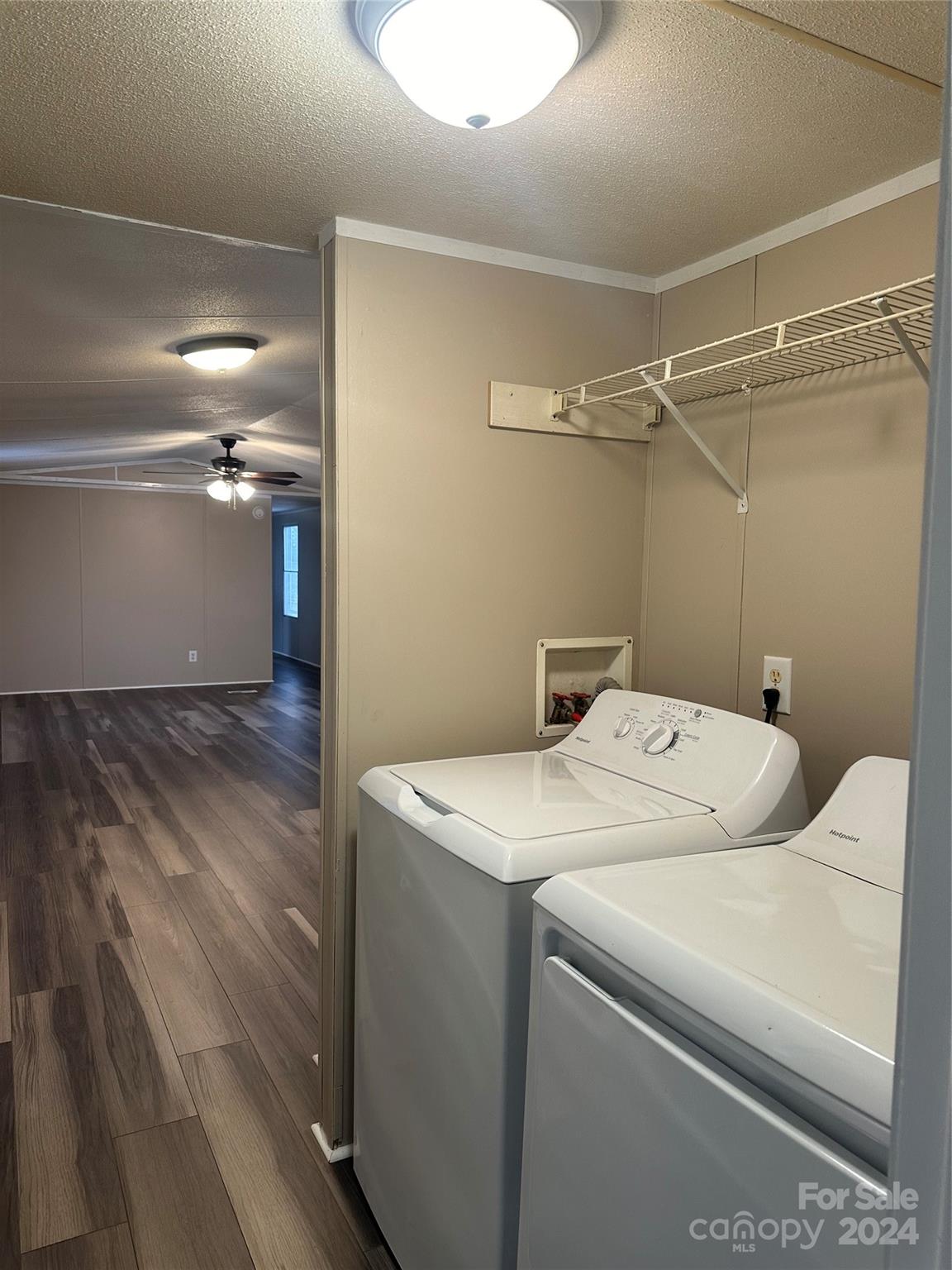 3549 Keystone Drive Sherrills Ford, NC 28673 - Photo 22 of 25 a view of storage and utility room with washer and dryer