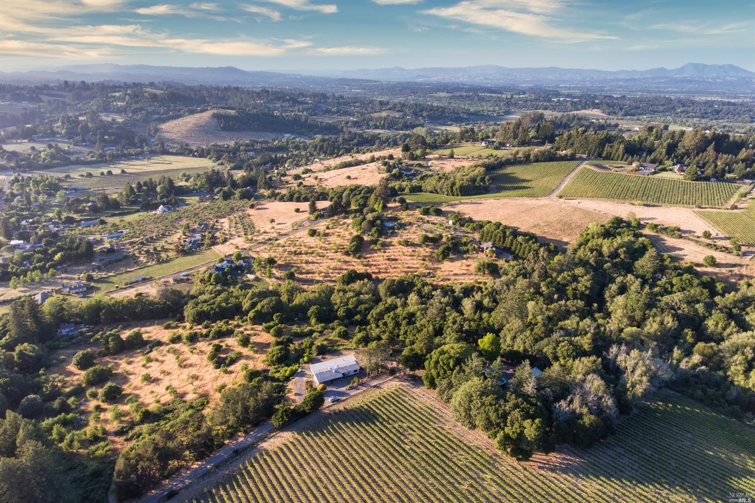 729 Sexton Road Sebastopol, CA 95472 - Photo 1 of 1 an aerial view of residential houses with outdoor space