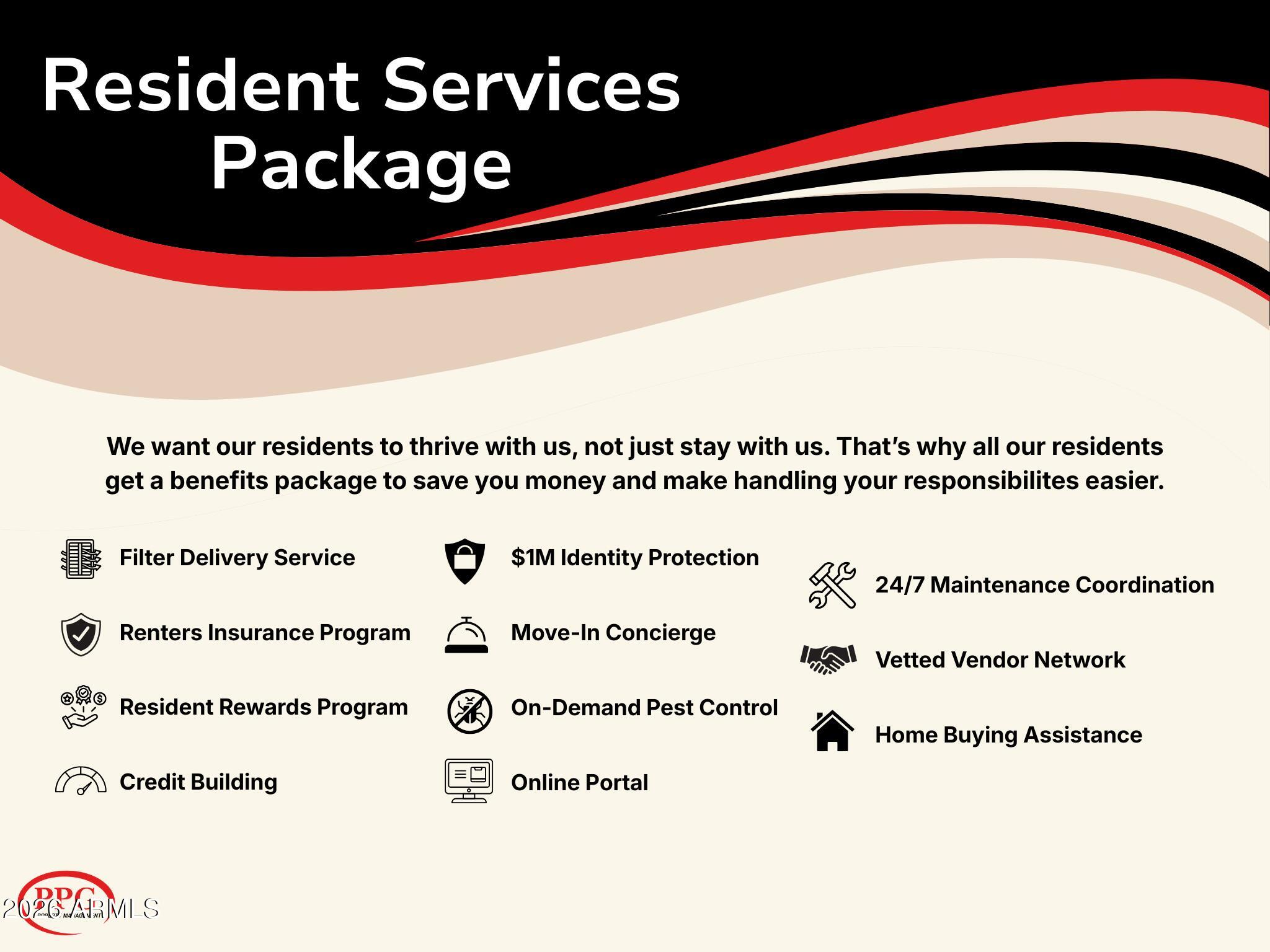 9441 West Jamestown Road Phoenix, AZ 85037 - Photo 12 of 12 Resident Services Package PPG