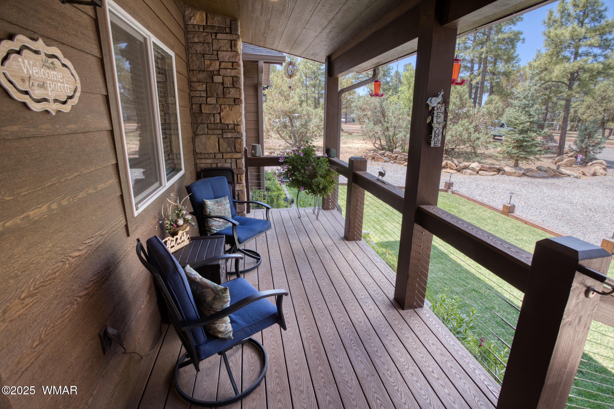 2889 Jacks Road Lakeside, AZ 85929 - Photo 9 of 65 FRONT COVERED DECK
