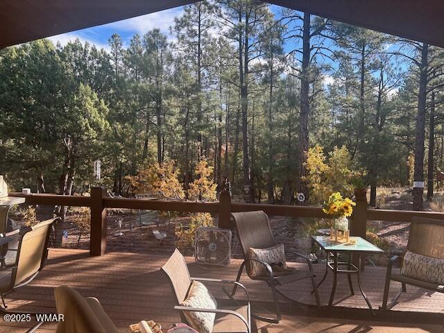 2889 Jacks Road Lakeside, AZ 85929 - Photo 39 of 65 AUTUM COLORS OFF REAR DECK