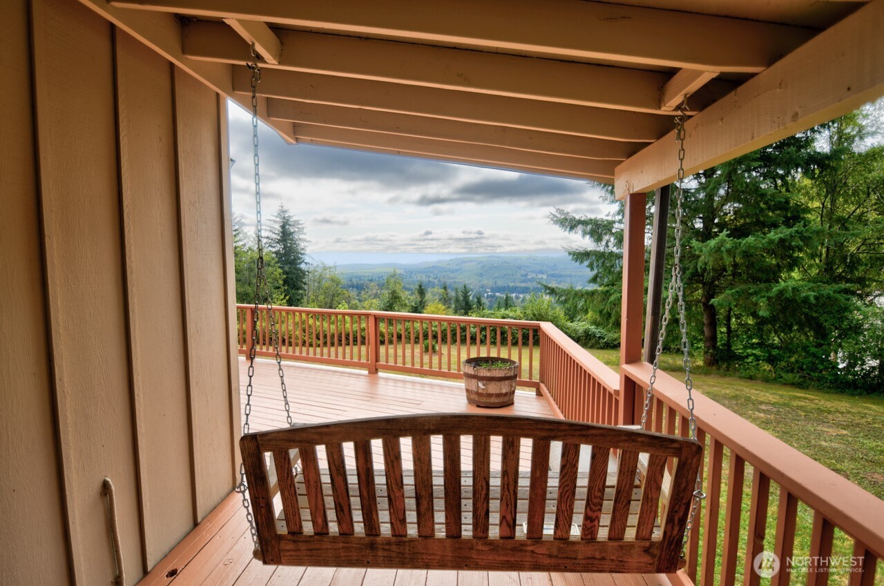 378 Burnt Ridge Road Onalaska, WA 98570 - Photo 31 of 40 a view of city from a balcony