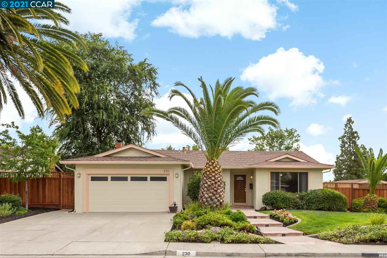 230 Hardwick Place San Ramon, CA 94583 - Photo 1 of 1 a front view of a house with a garden