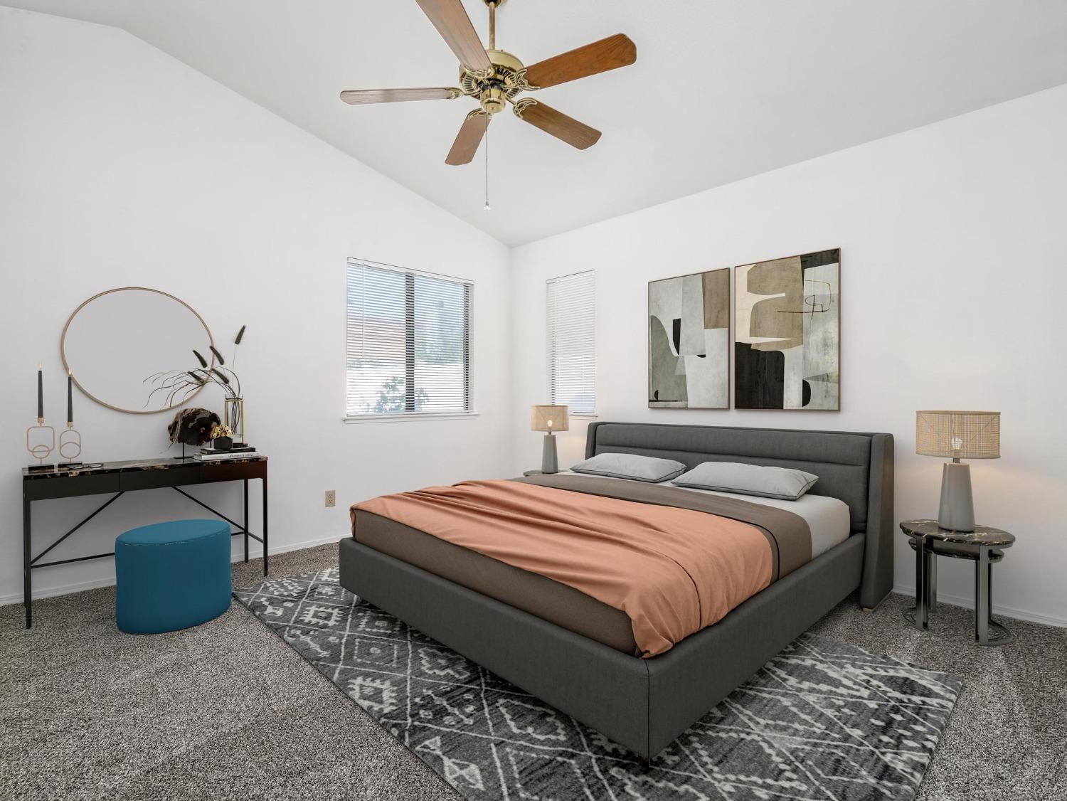 2048 Maple Street Selma, CA 93662 - Photo 8 of 20 a bedroom with bed and a table