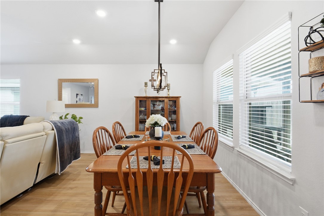 2425 Mulligan Lane Navasota, TX 77868 - Photo 15 of 48 a view of a dining room with furniture window and outside view