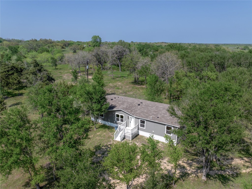 145 Crooked Road Dale, TX 78616 - Photo 21 of 26 an aerial view of a house with mountain view