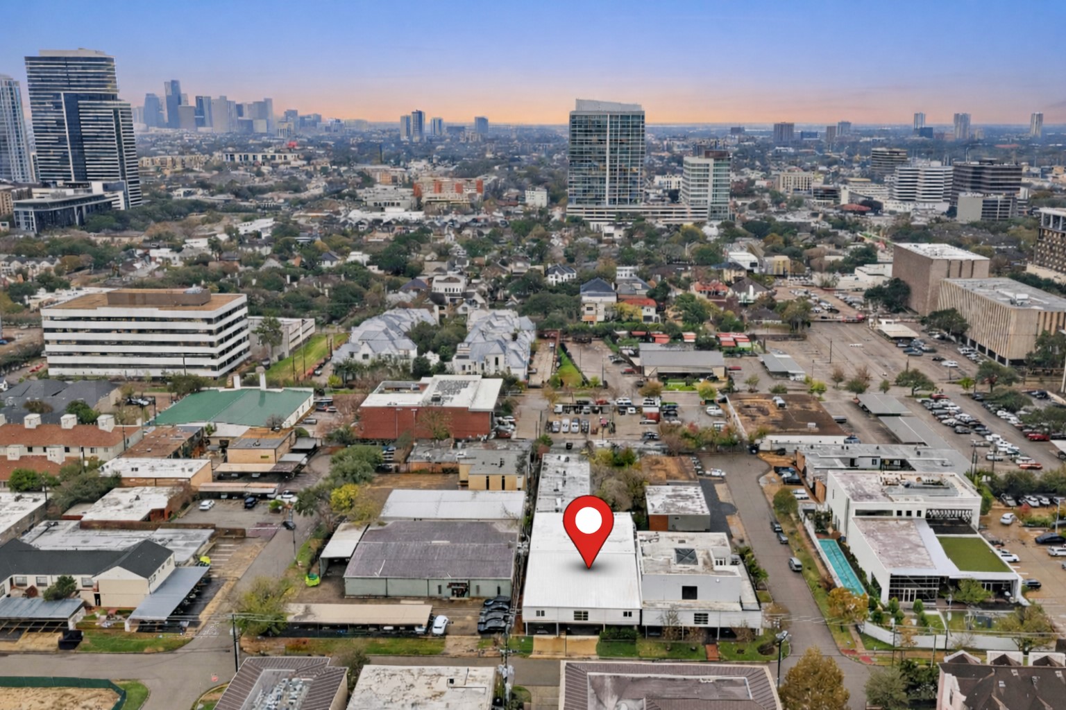 3227 Audley Street Houston, TX 77098 - Photo 3 of 30 an aerial view of city