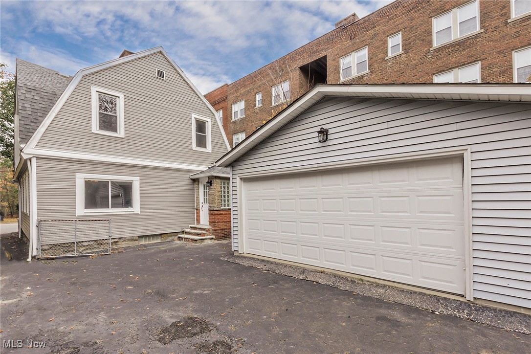 building to right of home are privately owned condos